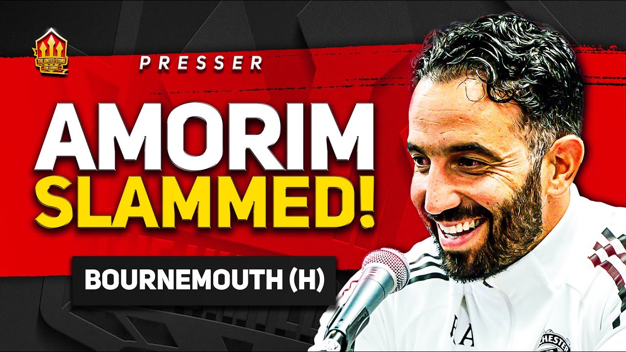 Ruben Amorim Press Conference vs Bournemouth