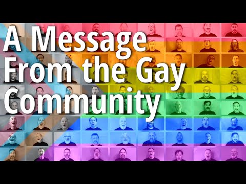 A Message From the Gay Community Performed by the San Francisco Gay Men's Chorus