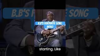 B.B King’s favourite song intro 🎸 #guitar #bbking #blues #guitarlesson #bluessolo