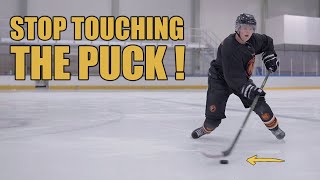 Stop touching the puck ! - 3 Advanced Elite Stickhandling Skills Crosby Curl & McDavid No Dribble