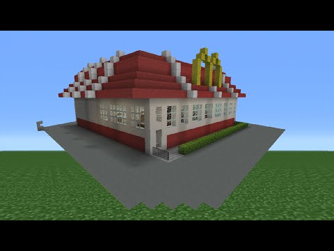 Tutorial Minecraft: come costruire un ristorante McDonald's