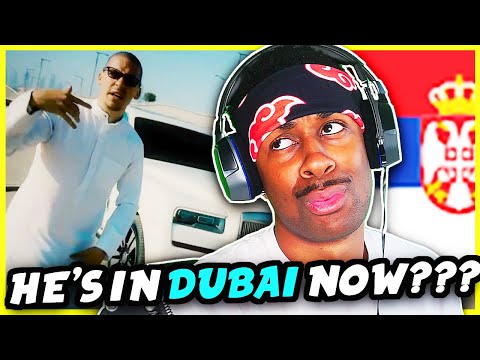 AMERICAN REACTS TO SERBIAN RAP | BAKAPRASE - DUBAI (Official Music Video)