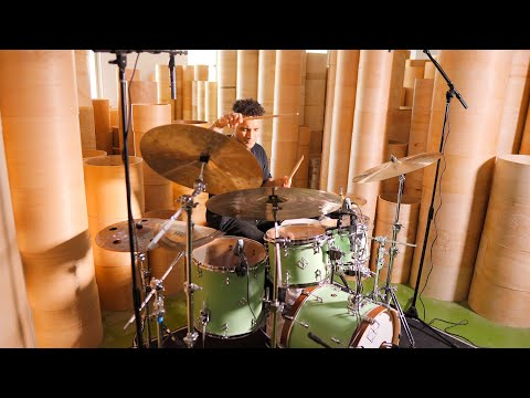 THEY LET ME BUILD MY DREAM DRUM SET