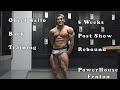 19 Year Old Bodybuilder Oneel Ballo Back Training 5 Weeks Post Show