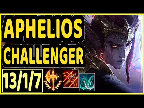 ABLE (APHELIOS) - 13/1/7 KDA CHALLENGER GAMEPLAY - KR
