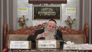 הרב אברהם שכטר   מוסר   בית הכנסת מוסאיוף (בית הכנסת מוסאיוף - ערוץ חדש) - התמונה מוצגת ישירות מתוך אתר האינטרנט יוטיוב. זכויות היוצרים בתמונה שייכות ליוצרה. קישור קרדיט למקור התוכן נמצא בתוך דף הסרטון