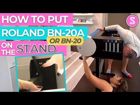 🌟 How to Put Roland BN-20A on the Stand (Works for BN-20 Stand Too!)