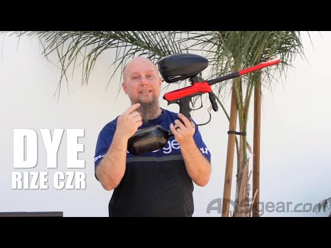 Dye Rize CZR Paintball Marker - Shooting Video
