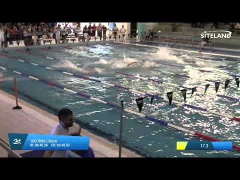 Eliminatorie 1 dei 100 Stile Libero  Assoluti Maschi Agonisti - 18 Memorial  Chiara Giavi