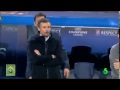 Luis Enrique reaction after Sergi Roberto Goal