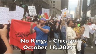 No Kings in Chicago – October 18, 2025 (Listening Practice)