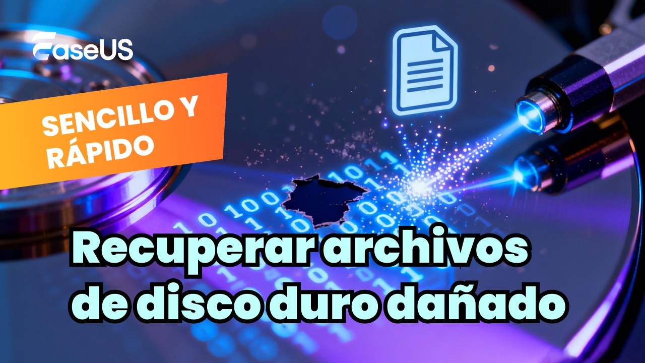 recuperación de disco duro externo dañado