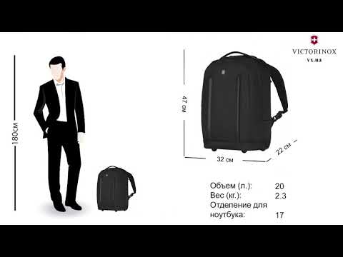 Рюкзак Victorinox Almont Professional Black 20л (Vt606634)