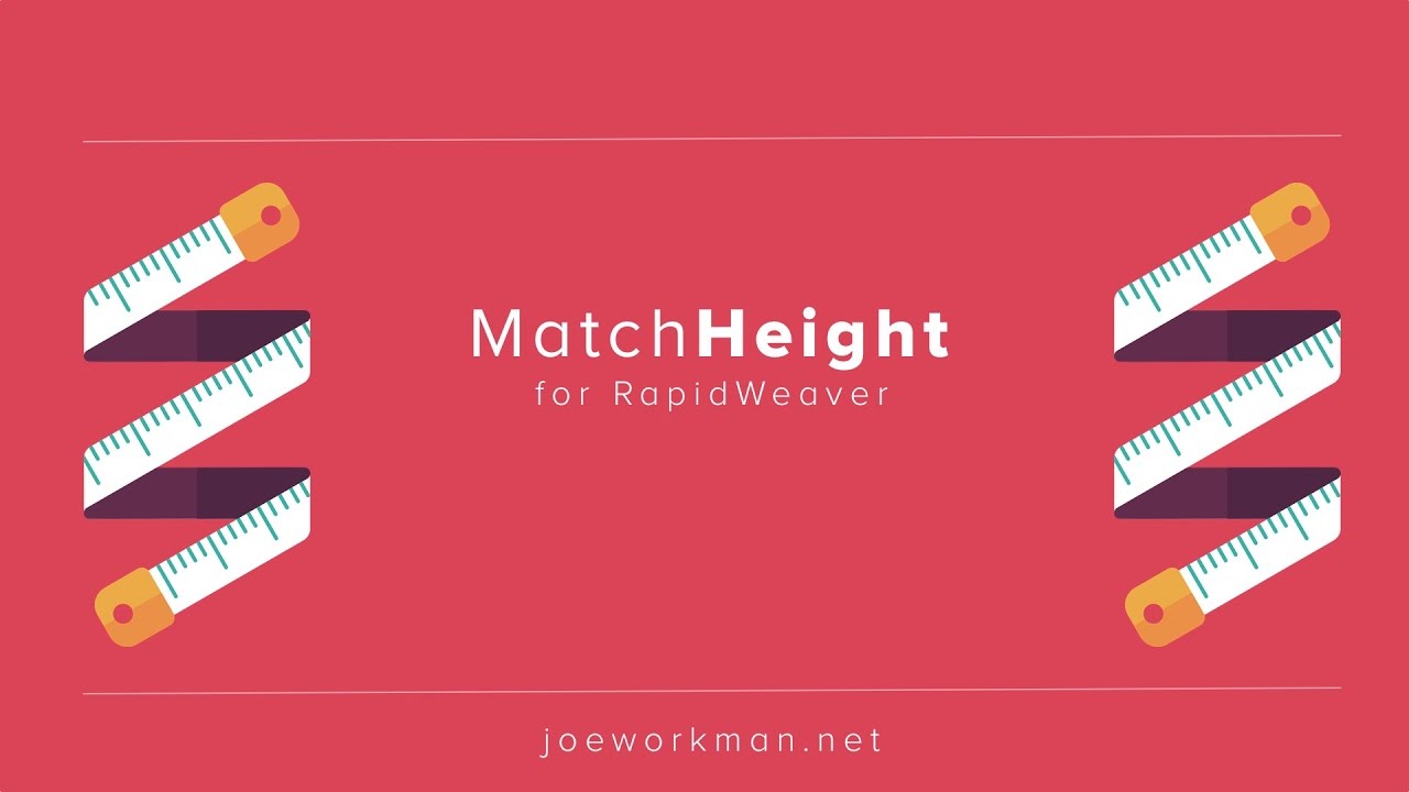 Match Height Stack for RapidWeaver