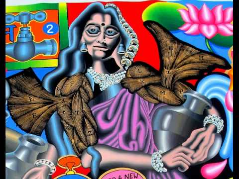 ARTIST ANIRBAN MITRA PAINTING DORAEMON'S GIFT TO AN INDIAN WOMAN