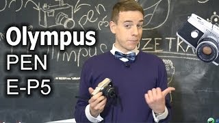 Olympus PEN E-P5 kit(14-42 mm) Black/Black - відео 1