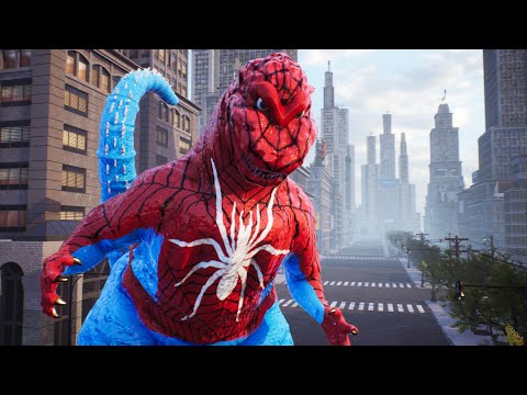 Spiderman Godzilla [3D Animation]