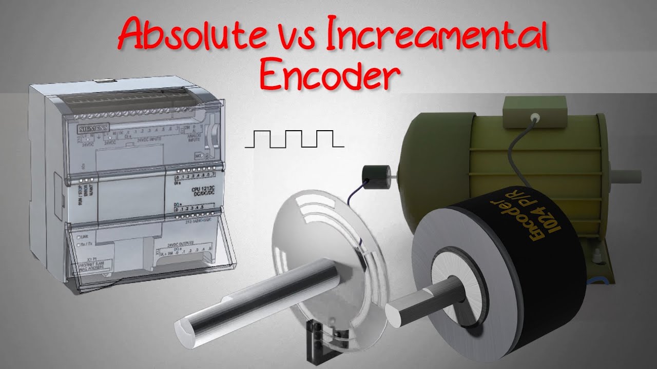 difference between absolute and incremental encoder ?