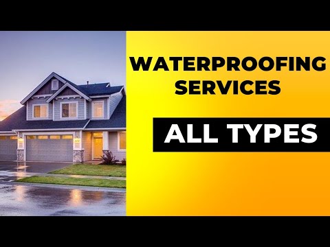 Polymer roof waterproofing