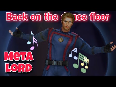META Star lord is back on the dance floor 😜| star lord gotg 3 uniform review | marvel future fight