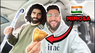 Trying Indian foods with Indian Guests!!