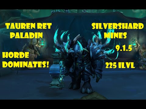 Tauren Ret Paladin PVP BG 9.1.5 - Horde Dominates the Mines!