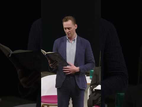 🎭 Tom Hiddleston reads ‘Funeral Blues’ by W.H. Auden for ‘Poetry for Every Day of the Year’