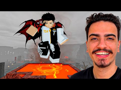 USEI APENAS ITENS DE FOGO PARA SOBREVIVER 99 NOITES NA FLORESTA 🔥🌳