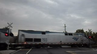 preview picture of video 'Amtrak Silver Star No Horn Blowing Through Lakeland Florida'