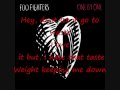 foo fighters - all my life (lyrics) High quality