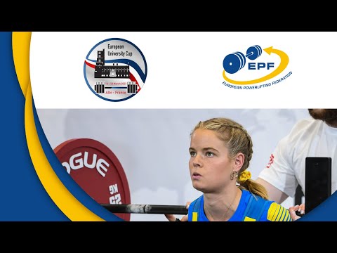 Women 47 & 57 kg - European Open University Cup 2023 in Classic Powerlifting