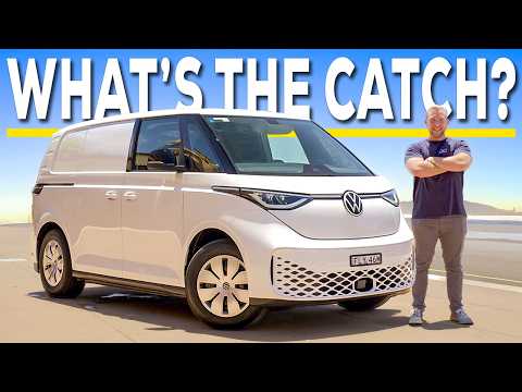 2025 VW ID Buzz Cargo Review: It's THE MOST EPIC Work Van! (With a catch...)