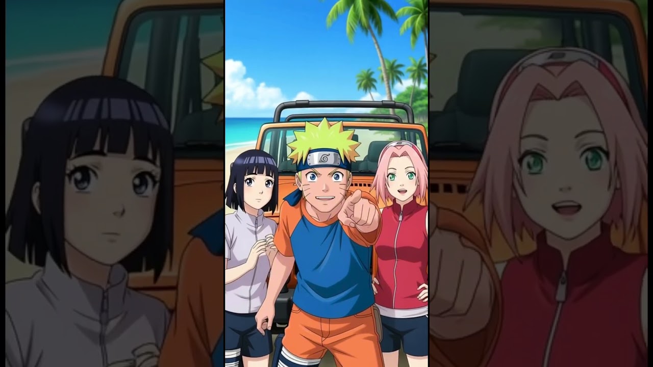 Sakura Catches Sasuke At The Beach 😱🔥 #shorts