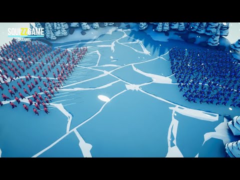 200 ICE ARCHER VS 200 BERSERKER Totally accurate battle simulator