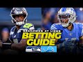 Seahawks at Lions Betting Preview: FREE expert picks, props [NFL Week 4] | CBS Sports HQ