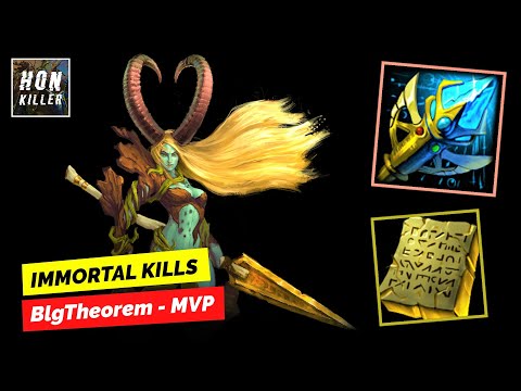 HoN Emerald Warden STAFF OF THE MASTER with TABLET OF COMMAND - MVP