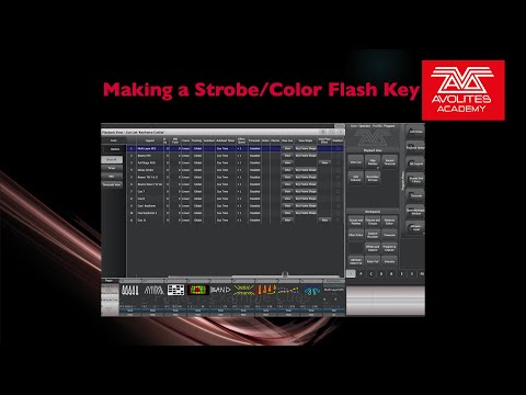 Making a Strobe Color Flash Key