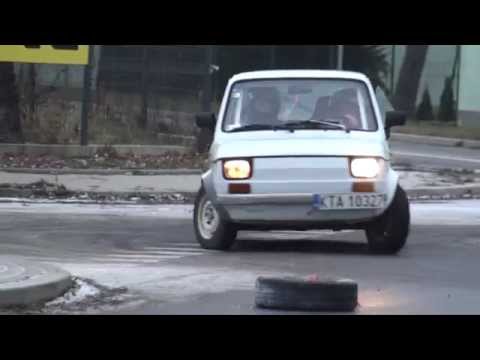 Krzysztof Łącki / Szymon Firmuga - Fiat 126p - KJS Świąteczny Super OeS Gorlice 28-12-2014