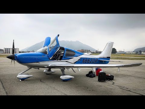 IFR Flight Vlog - Cirrus SR22T G6 London To Switzerland | ATC Audio