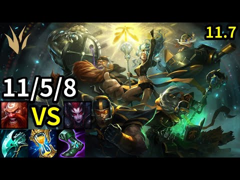 Gragas Jungle vs Elise - KR Grandmaster | Patch 11.7