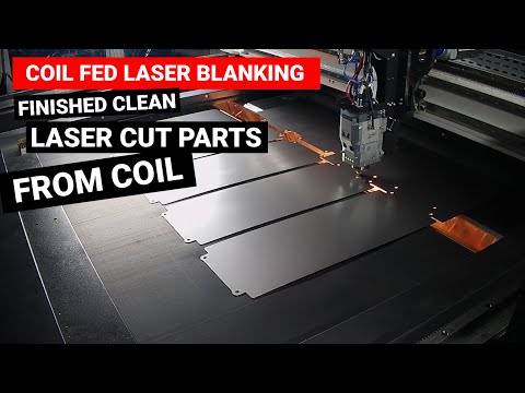 Fagor Arrasate - Laserschneiden Direkt vom Coil-Coil-Feed-Laserschneidanlage für die Herstellung von fertigen, sauberen Laserschneidteilen vom Coil in einem Dienstleistungszentrum in den USA.