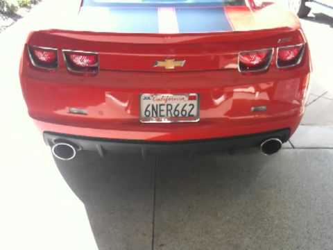 2010 Camaro SS Magnaflow Competition Series Axle Back Exhaust Start-up #2