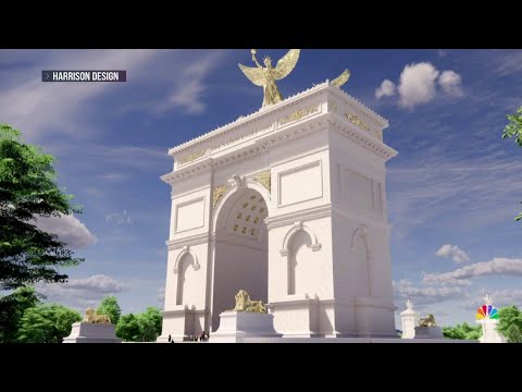 Trump announces new plan for D.C. arch