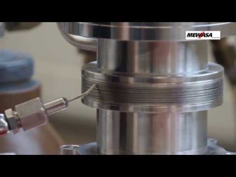 Membranbalg / Metallbalg / Faltenbalg Herstellung / manufacturing process of an edge welded bellows