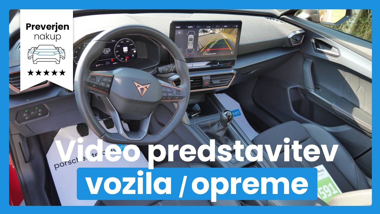 Cupra Formentor 1.5 TSI - DIG.ŠTEVCI - KAMERA - PANORAMA