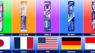 Toothbrush Brands From Different Countries