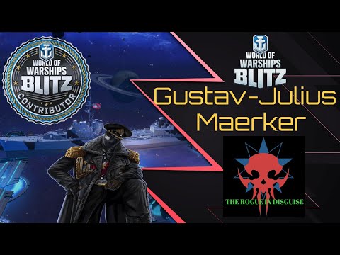 Gustav-Julius Maerker WOWSB Teri 8 German Destroyer World of Warships Blitz