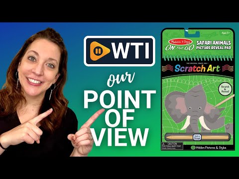Melissa & Doug Safari Scratch Art - WTI product video review