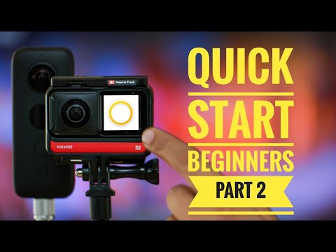 Insta360 App Tutorial for Beginners Guide Part 2 (Insta360 One RS, One R, Insta360 One X2, One X)