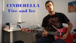 Cinderella - Fire and Ice (guitar cover)